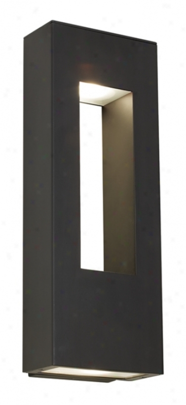 Hinkley Atlantis B5onze 16" High Dark Sky Outdoor Wall Light (51047)