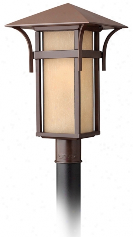 Hikley Harbor Collection 19 1/2" High Post Mount Light (f8504)