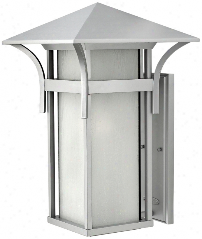 Hinkley Harbor Titanium 20 1/2" High Outdoor Wall Light (h0571)