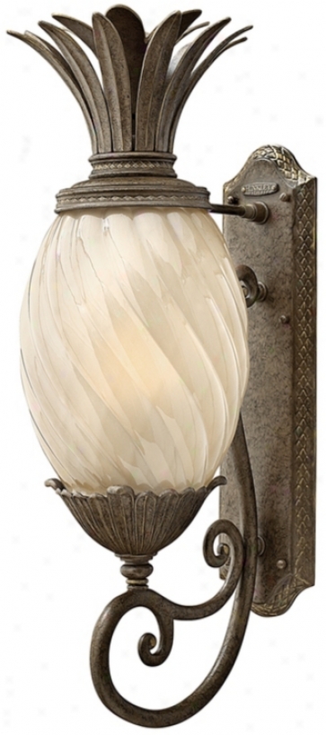 Hinkley Hawaiian Plantation 28" High Outdoor Wall Light (f8605)