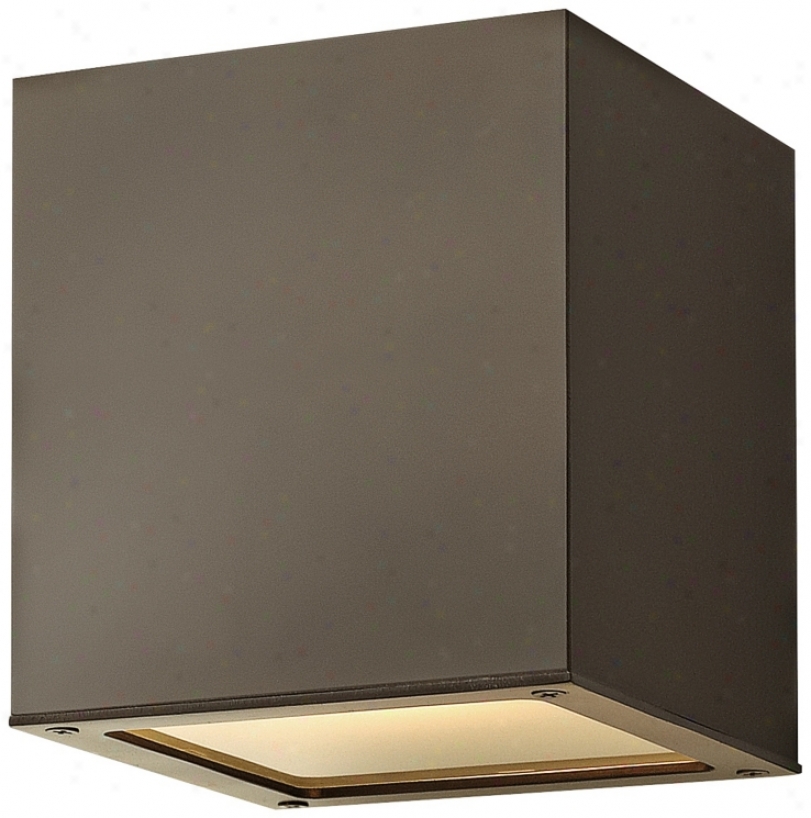 Hinkley Kube 6 1/4" High Bronze Ceiling Light (v6032)