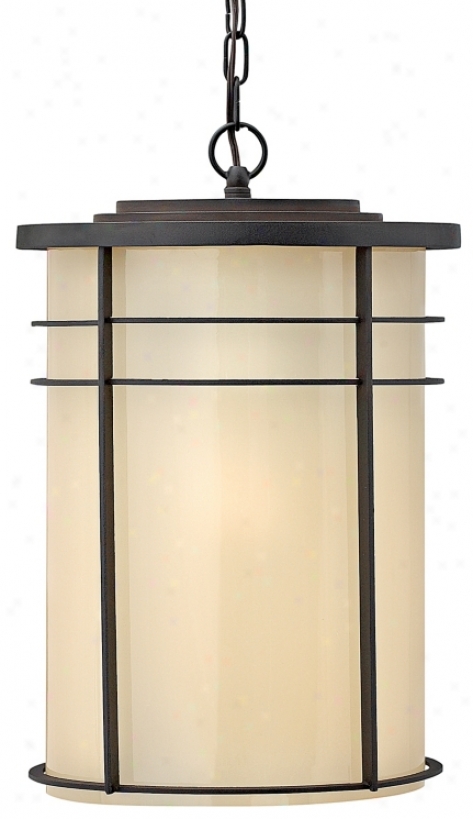 Hink1ey Ledgewood 19 3/4" Capital Outdoor Hanging Light (f8593)