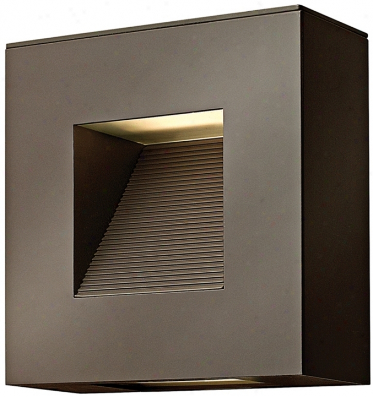 Hinkley Luna 9" High Bronze Outdoor Wall Aspect (f8500)