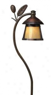 Hihkley Pinecone Sienna Humble Voltage Landscape Light (48510)