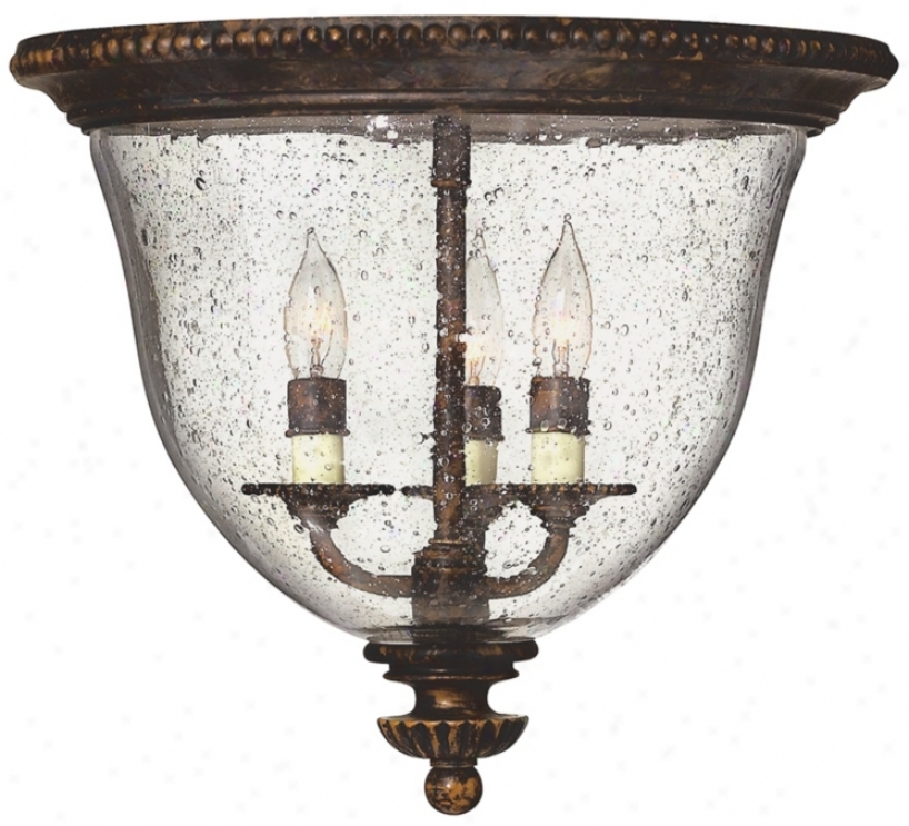 Hinkley Rocckford Bronze 14 1/2" Wide Ceiling Light (28474)