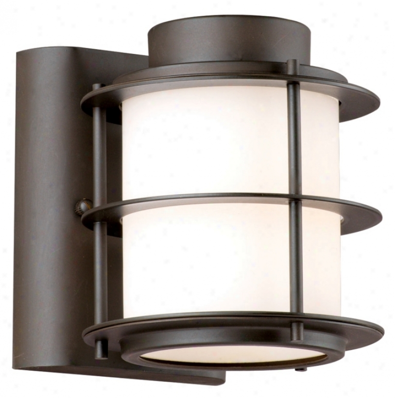 Hollywood Hills Deep Bronze 6" High Outdoor Wall Light (l0311)