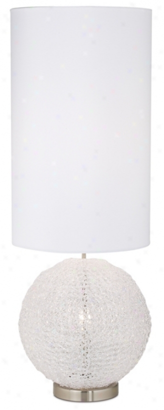 Honeycomb Globe Night Light Cylinder Shade Table Lamp (k9172)