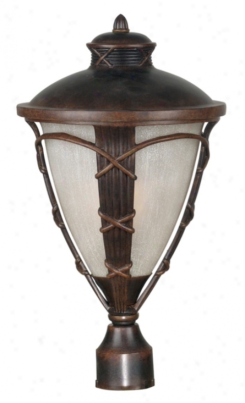 Honora Collection 21&quoot;-High Outdoor Post Light Fixture (11978)