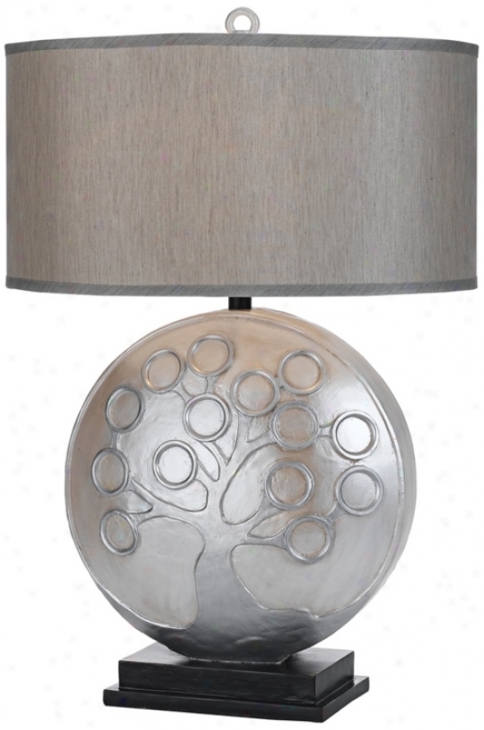 Horizon Range Of Life White Pearl Table Lamp (t3153