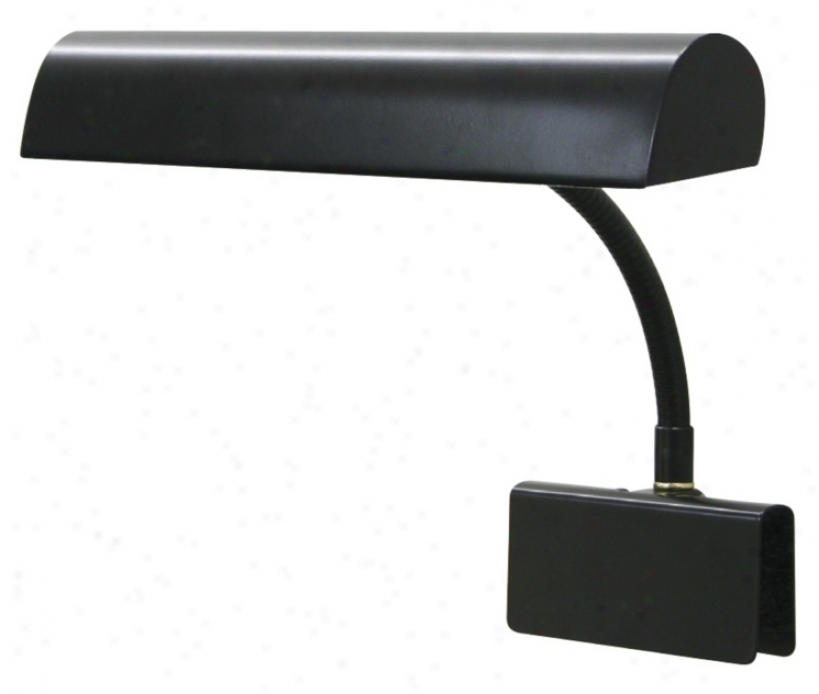 House Of Troy 14" Wide Black Plug-in Grand Piano Lamp (00625)