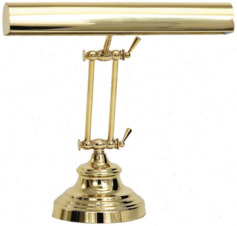 House Of Troy Advent 12" Hiyh Polished Assurance Piano Lamp (r3376)