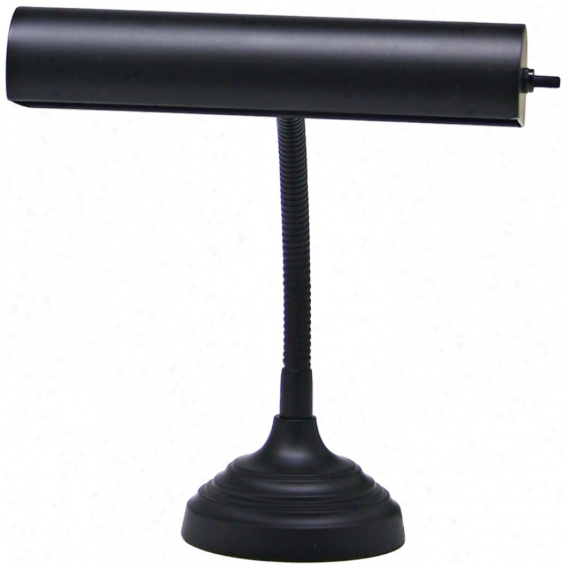 Hous eOf Troy Advent Black Piano Desk Lamp (r3358)