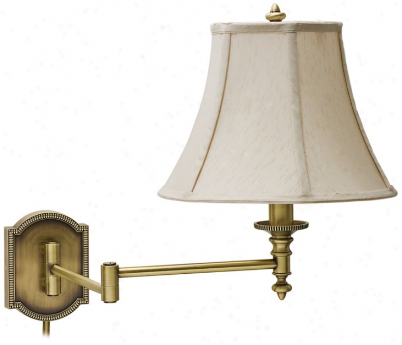 House Of Troy Decorafive Brass Swing Arm Wall aLm0 (x5640)