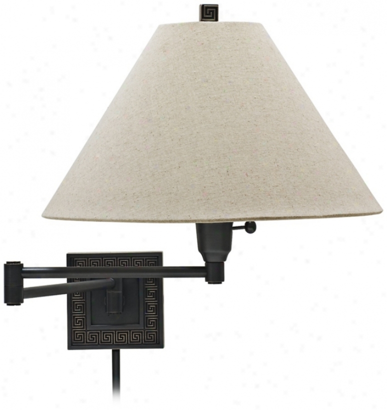 House Of Troy Greek Ksy Harden Swing Arm Wall Lamp (x5633)