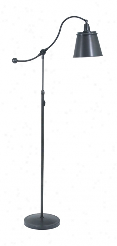 Shelter Of Troy Hyde Park Downbridge Bronze Floor Lamp (88131)