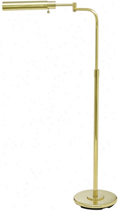 House Of Troy Swingarm Pharmacy Polished Brass Floor  Lamp (78084)