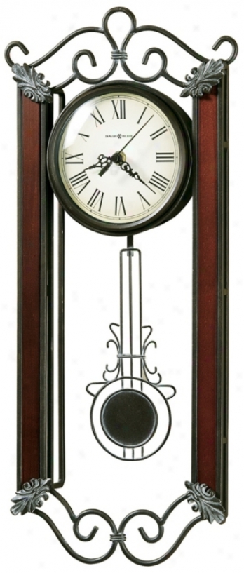 Howard Miller Carmen 21" High Wall Clock (m8784)