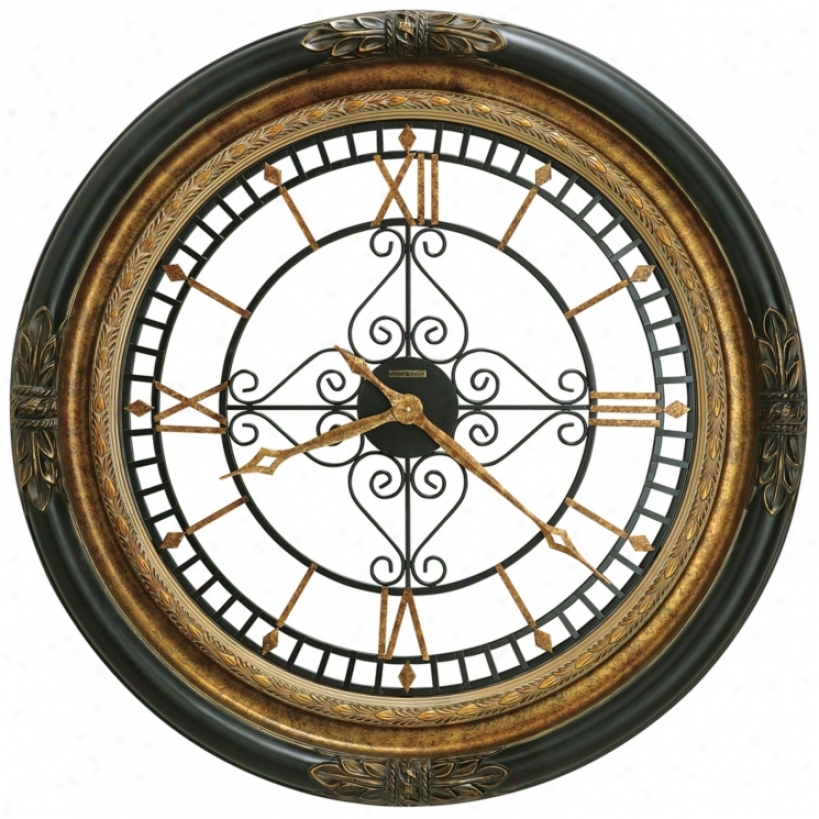 Howard Miller Rosario 37" Wide Gallery Wall Clock (m9025)