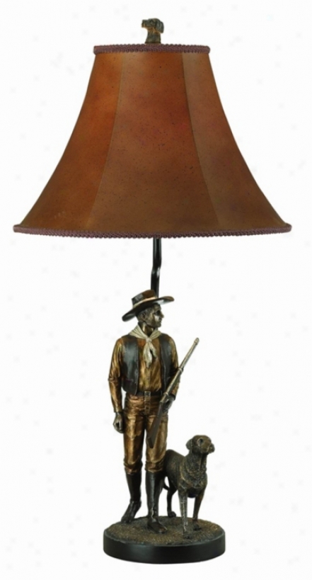 Hunter And Dog Table Lamp (59241)