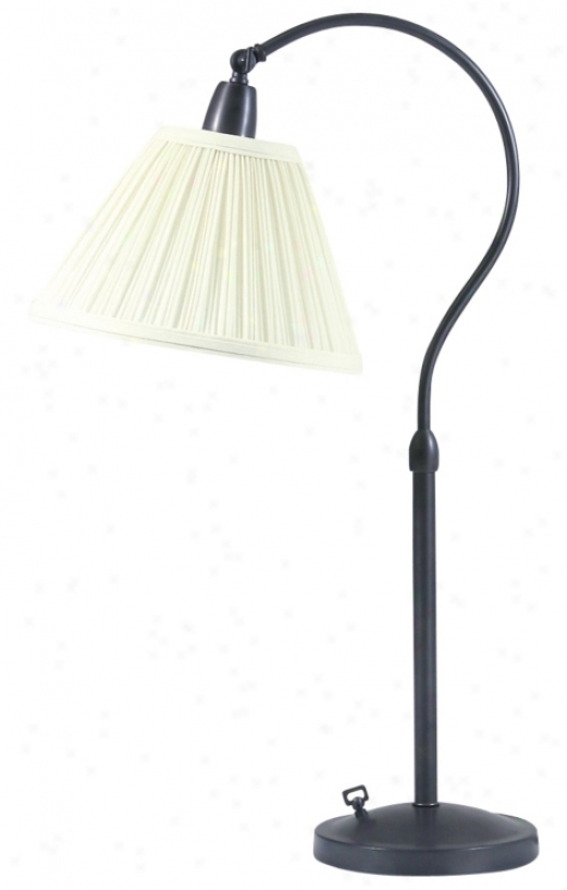 Hyde Park Collection Downbridge Bronze Finish Desk Lamp (33747)