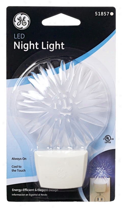 Icicle Sun Energy Efficient White Led Night Light (62363)