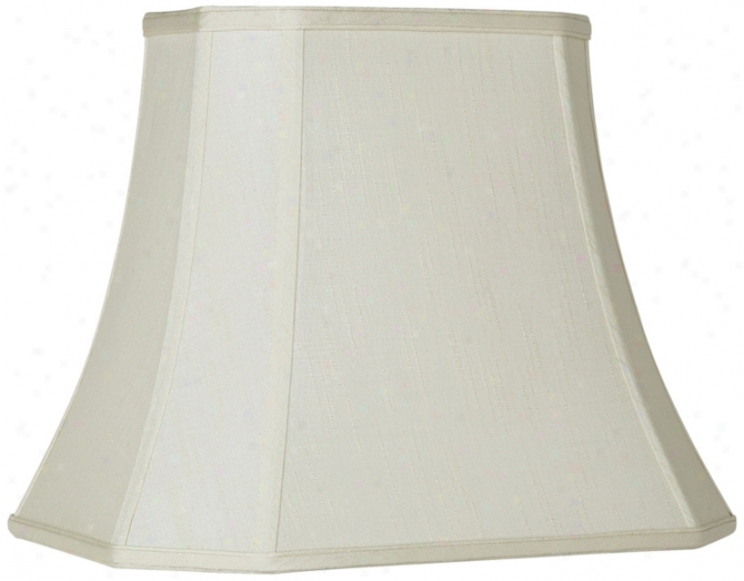 Imperial Creme Rectangle Cut Nook Shade 10x16x13 (spider) (r2715)