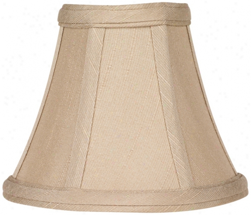 Imperial Taupe Fabric Lamp Degree 3x6x5 (clip-on) (r2700)