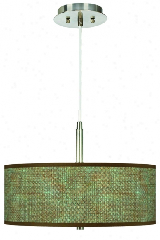 Interweave Patina Protection 16" Wide Pendant Chandelier (g9447-v2349)