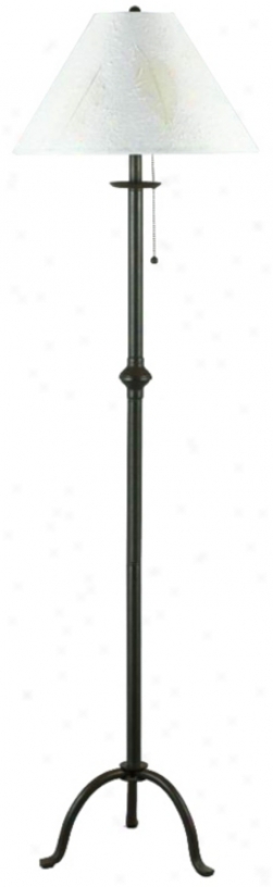 Iron Footed Floor Lamp (71506)