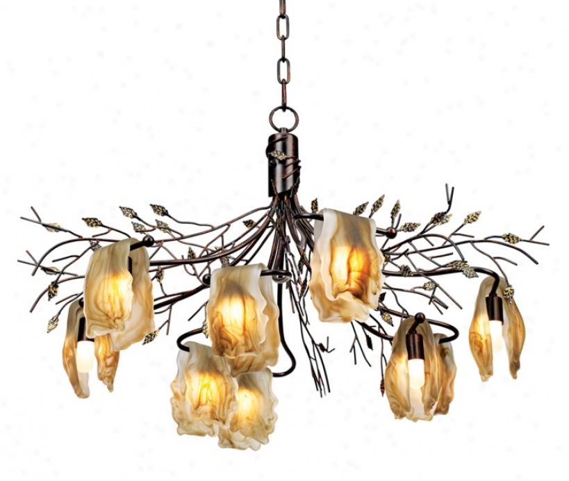 Ivy Glen Collection 30" Wide Light Chandelier (97692)