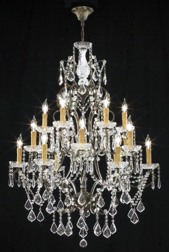 James R. Moder Charleston Large Crystal Chandelier (21194)