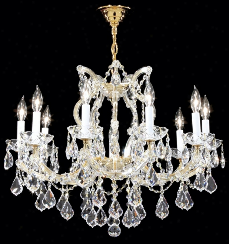 James R. Moder Mariia Teresa Gold 28" Wide Chandelier (41610)