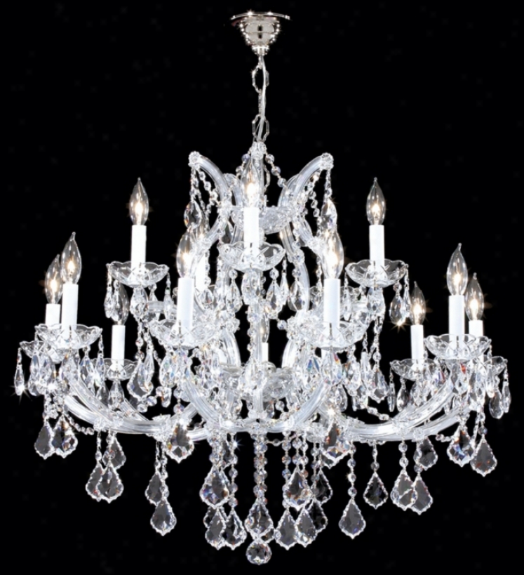 James R. Moder Maria Teresa Gentle Sixteen Light Chandelier (41606)