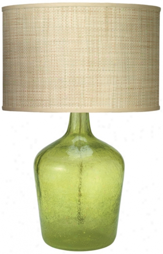 Jamie Young Medium Celadon Plum Jar Table Lamp (p2486)