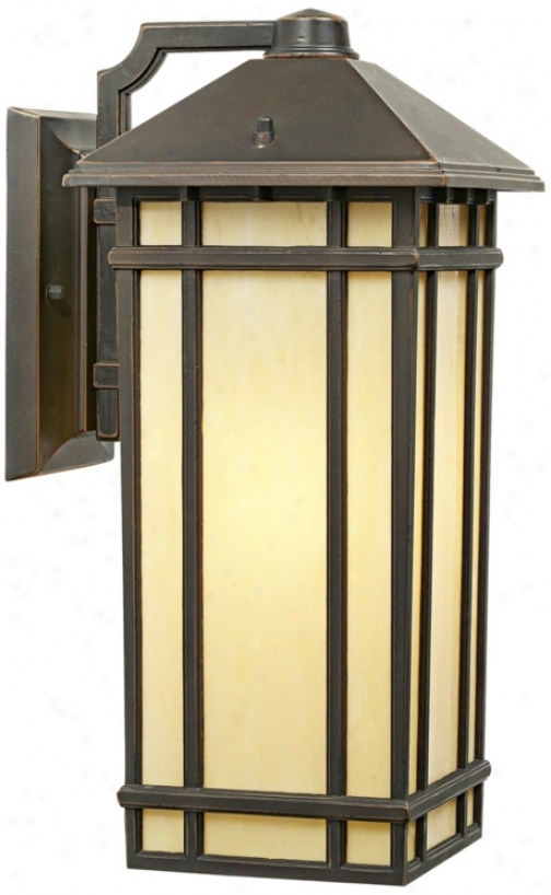 Jardin Du Jour Mission Hills 16 1/2" Led Outdoor Wall Light (20093-w4099)