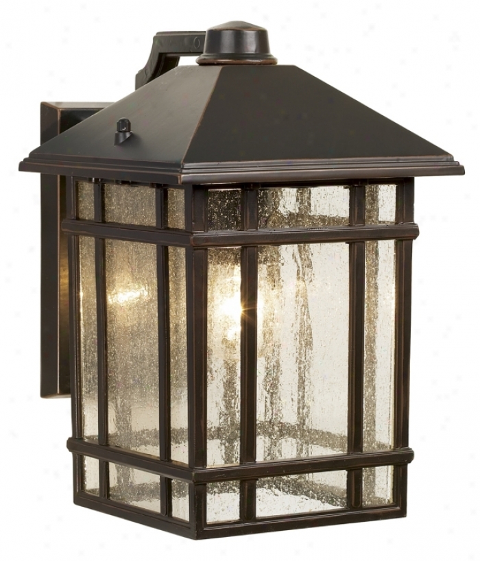 Jardin Du Jour Skerra Craftsman 11" High Outdoor Wall Light (38321)