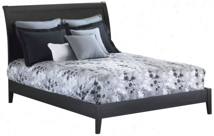 Jafa Bed Black (queen) (p8399)