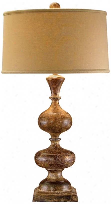 John Richard Hand-finished Metal Table Lamp (p1387)