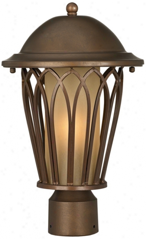 John Timberland Arches 12 1/2" High Outdoor Post Light (p5965)