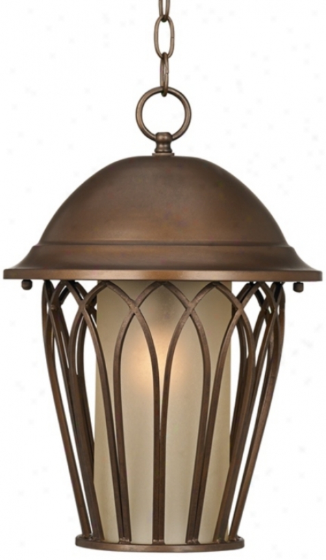 John Timberland Arches 14 1/2" High Outdoor Hanging Light (p5966)