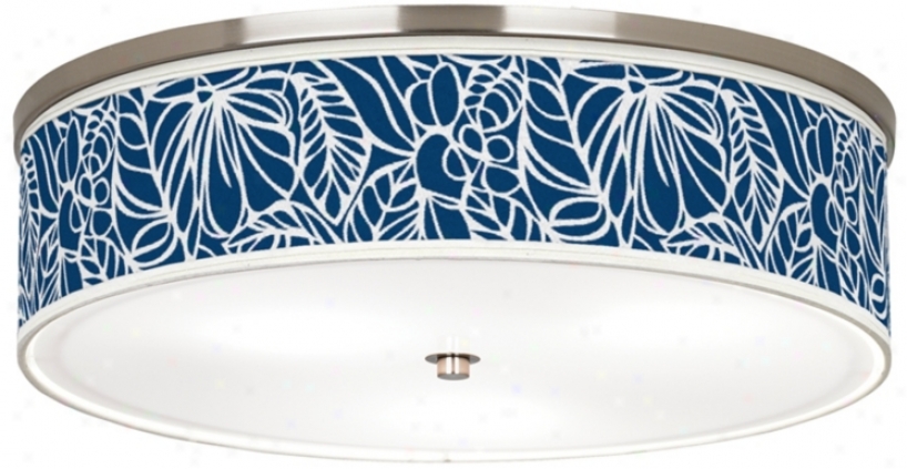 Jungle Rain Giclee Shade Ceiling Light (j9213-u1623)