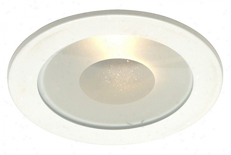 Juno 4" Line Voltage Frosted Lens Shower Recessed Light Trim (19460)