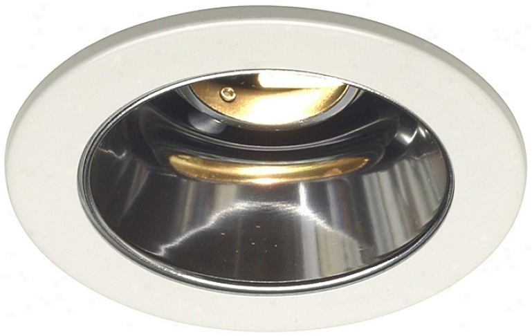 Juno 4" Low Voltage Clear Alzak Recessed Lignt Trim (25331)