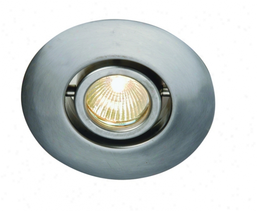 Juno 4" Low Voltage Flush Gimbal Recessed Light Trim (19423)