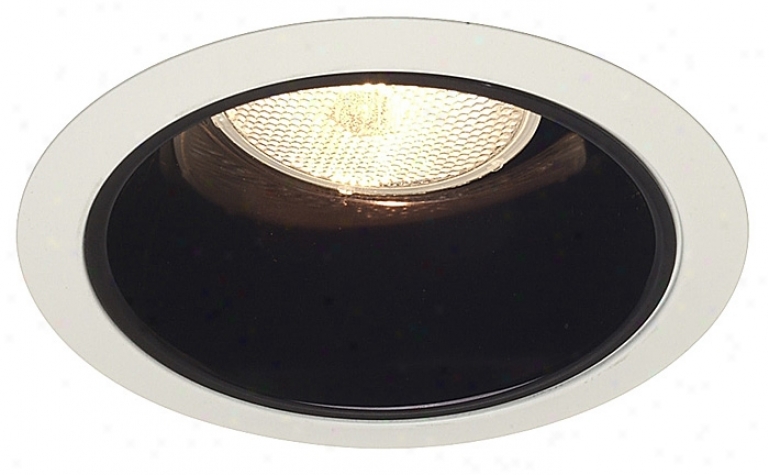 Juno 5" Line Voltage Black Alzak Recessed Light Trim (50622)