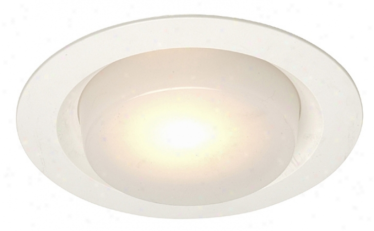 Jino 6" Drop Opal Shower Recessed Light Snug (07320)