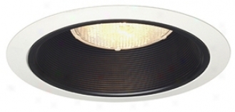 Juno 6" Fill Voltage Black Baffle Recessed Light Trim (54151)