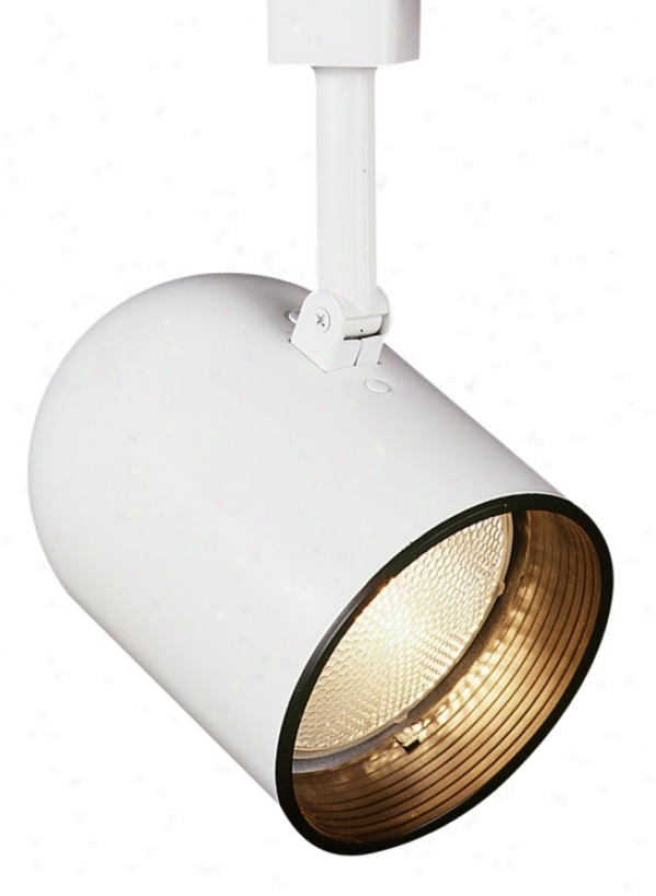 Juno&#8482;  Round Back White Track Light (05987)