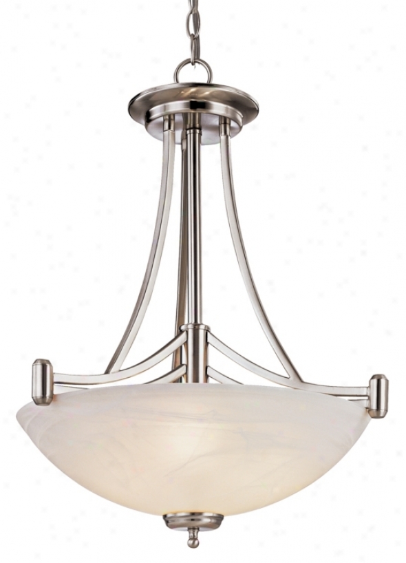 Kathy Ireland 4-light Deco Scale Pendant Cyandelier (60158)