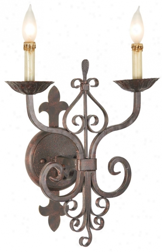 Kathy Ierland Latin Palace 18" High Wall Sconfe (14079)